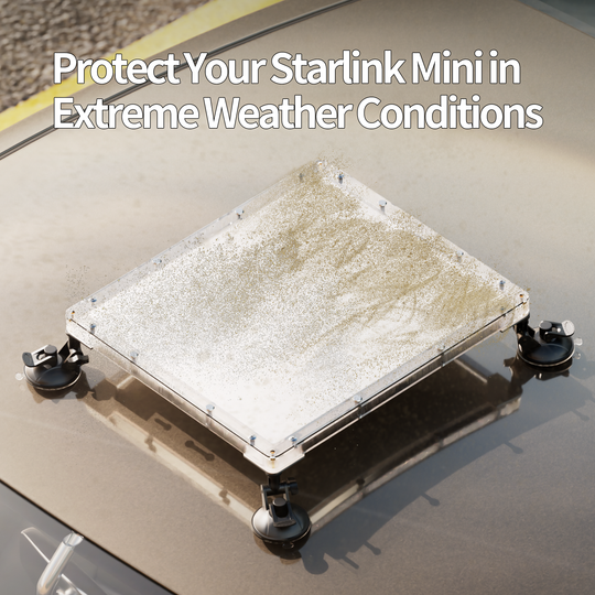 Starlink MINI Protective Cover with
  Suction Cup Mount for Car Window - Kenya - Image 2