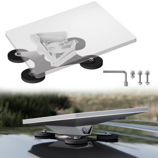 Starlink Mini Magnetic Mount Base for
  Official Pipe Adapter & Flat Mount | 300 lbs Force, 4-Magnet for RV, Car,
  Boat - Kenya