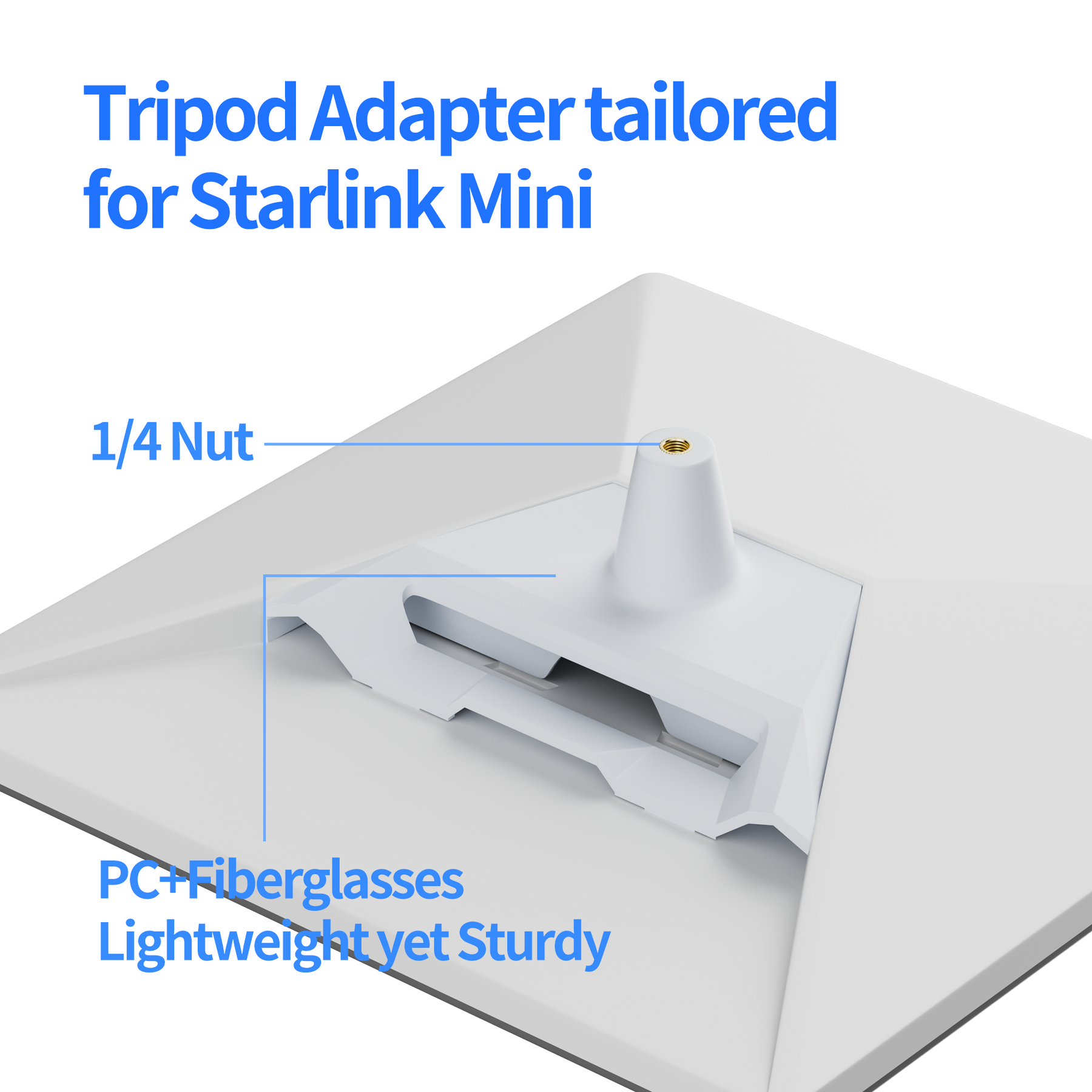Starlink Mini 27" Portable
  Extendable Tripod with 1/4 Inch Nut Tripod Adapter - Kenya - Image 8