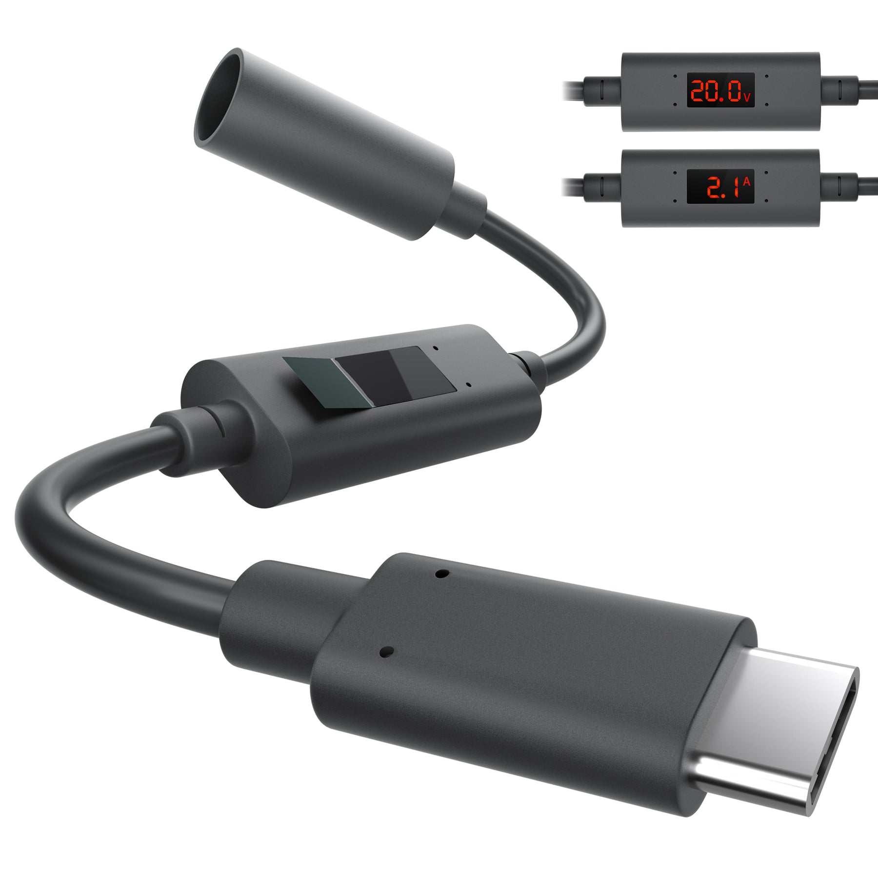 Starlink Mini USB-C PD Adapter with
  Digital Volt/Amp Display | 20V Trigger Cable for 65W+ Power Banks &
  Chargers - Kenya