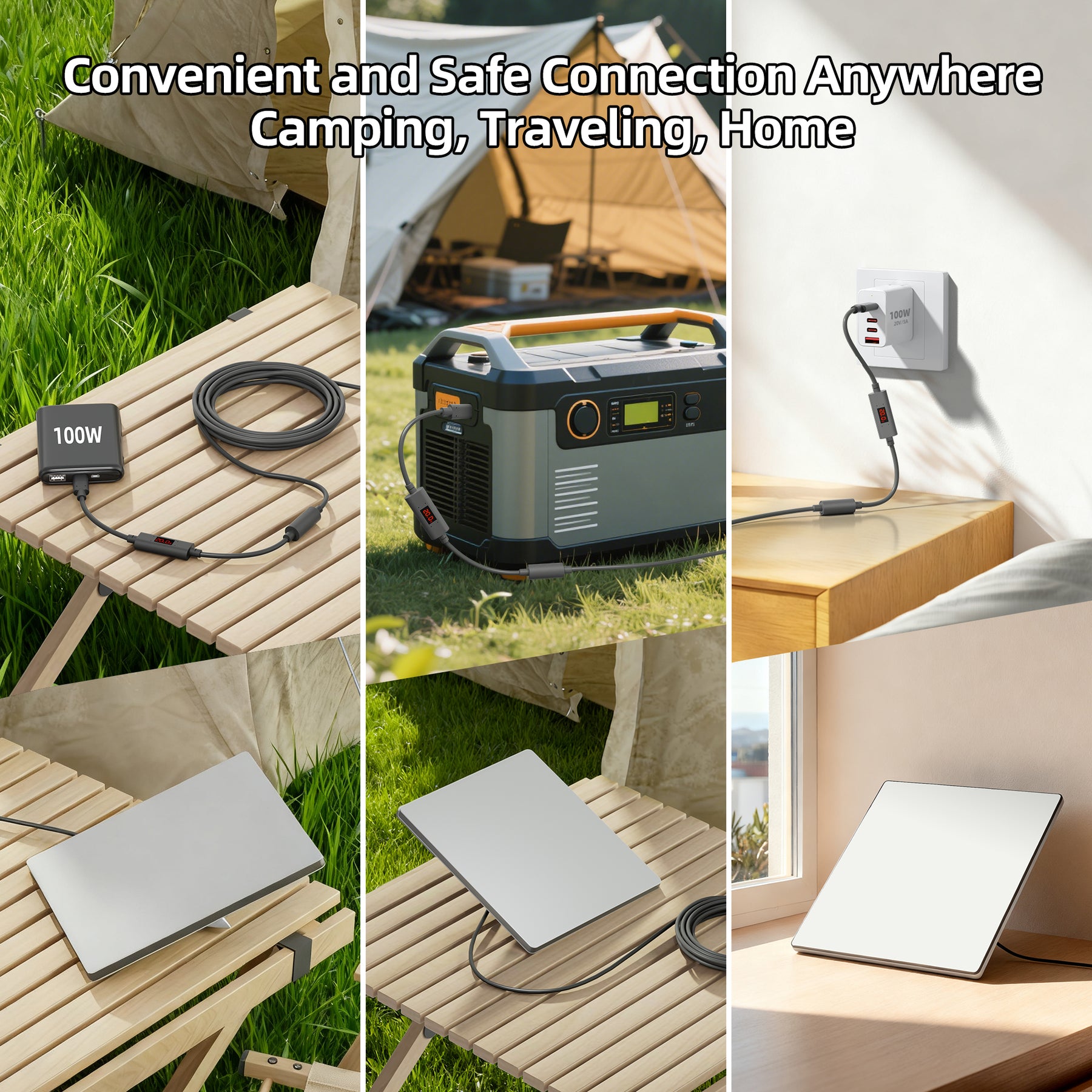 Starlink Mini USB-C PD Adapter with
  Digital Volt/Amp Display | 20V Trigger Cable for 65W+ Power Banks &
  Chargers - Kenya - Image 10