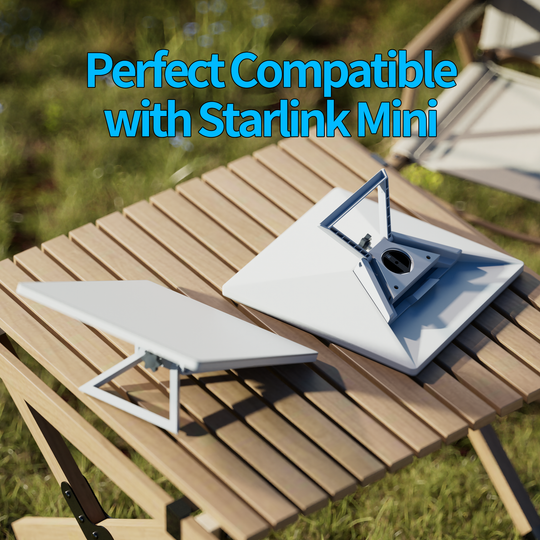 Starlink Mini One-Piece Kickstand and
  Pipe Adapter with Tripod Adapter - Kenya - Image 2