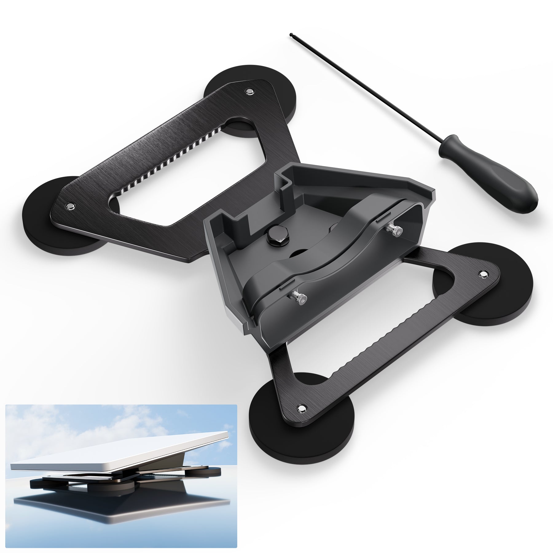 Starlink Mini Magnetic Roof Mount with
  Anti-Theft Lock No-Drill for Vehicle Roofs & Marine Use - Kenya