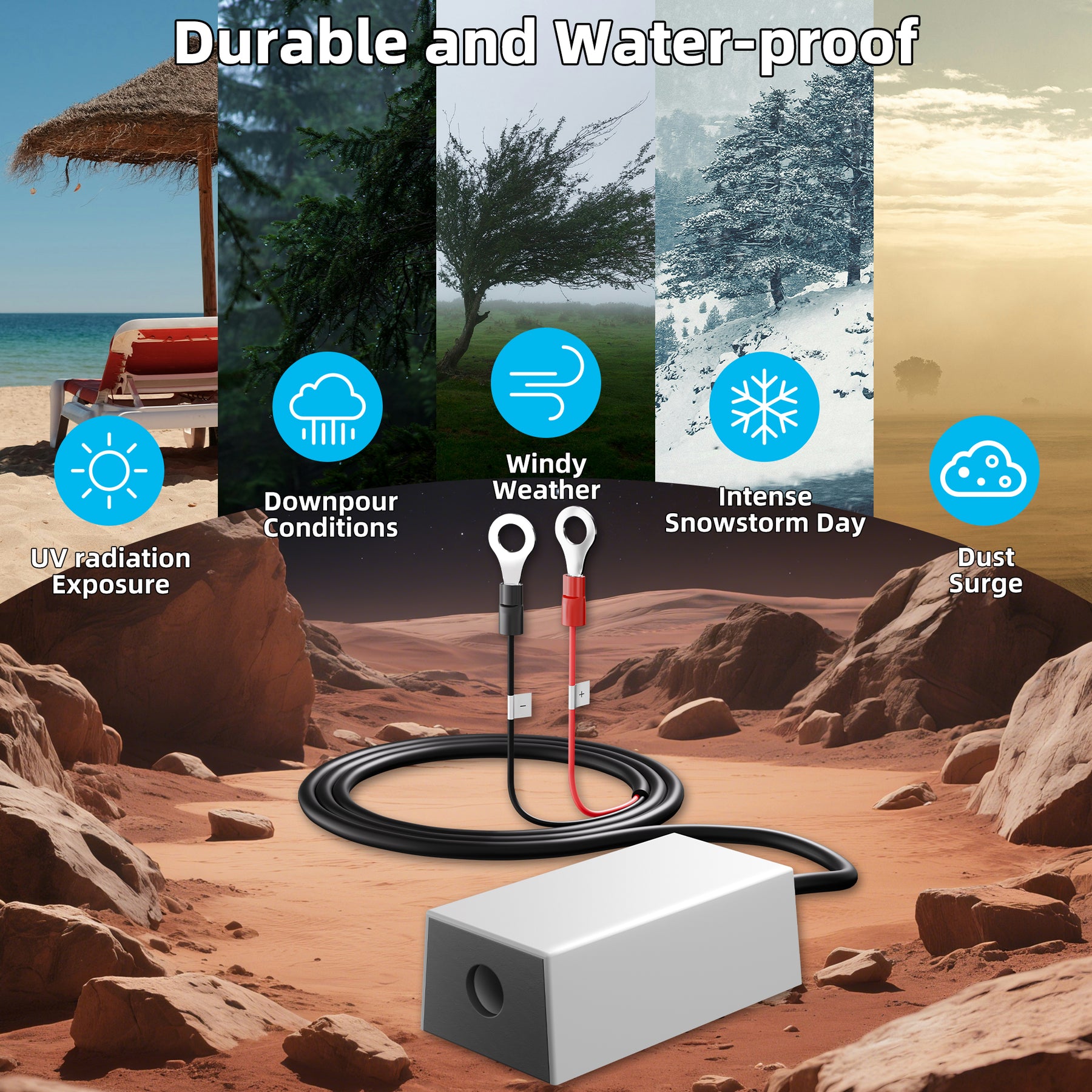 Starlink Mini DC Power Converter 12V/24V
  to 36V Step-Up Regulator with Ring Terminals for RV, Marine, Off-Grid Use - Kenya - Image 10