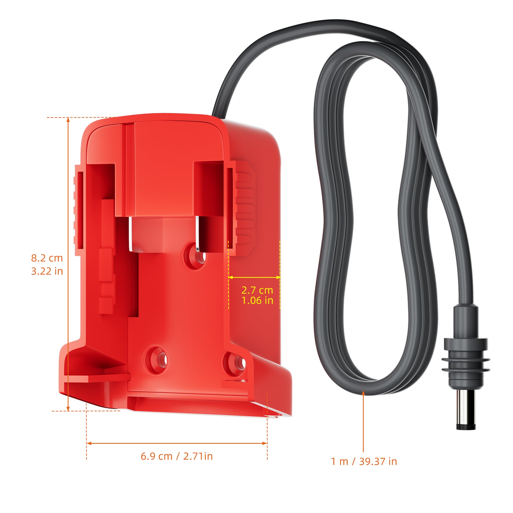 Starlink Mini DC Power Cable with
  Milwaukee 18V Battery Adapter - 3.28FT/1M - Kenya - Image 8