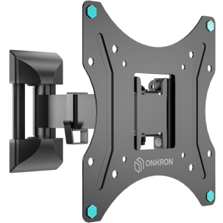 Tilting and swiveling TV bracket for
  17"-43" max 77 lbs, black NP24 - Kenya