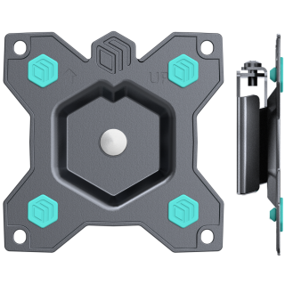 Rotating bracket for TV or monitor
  10"-35" max 44 lbs, black R1 - Kenya