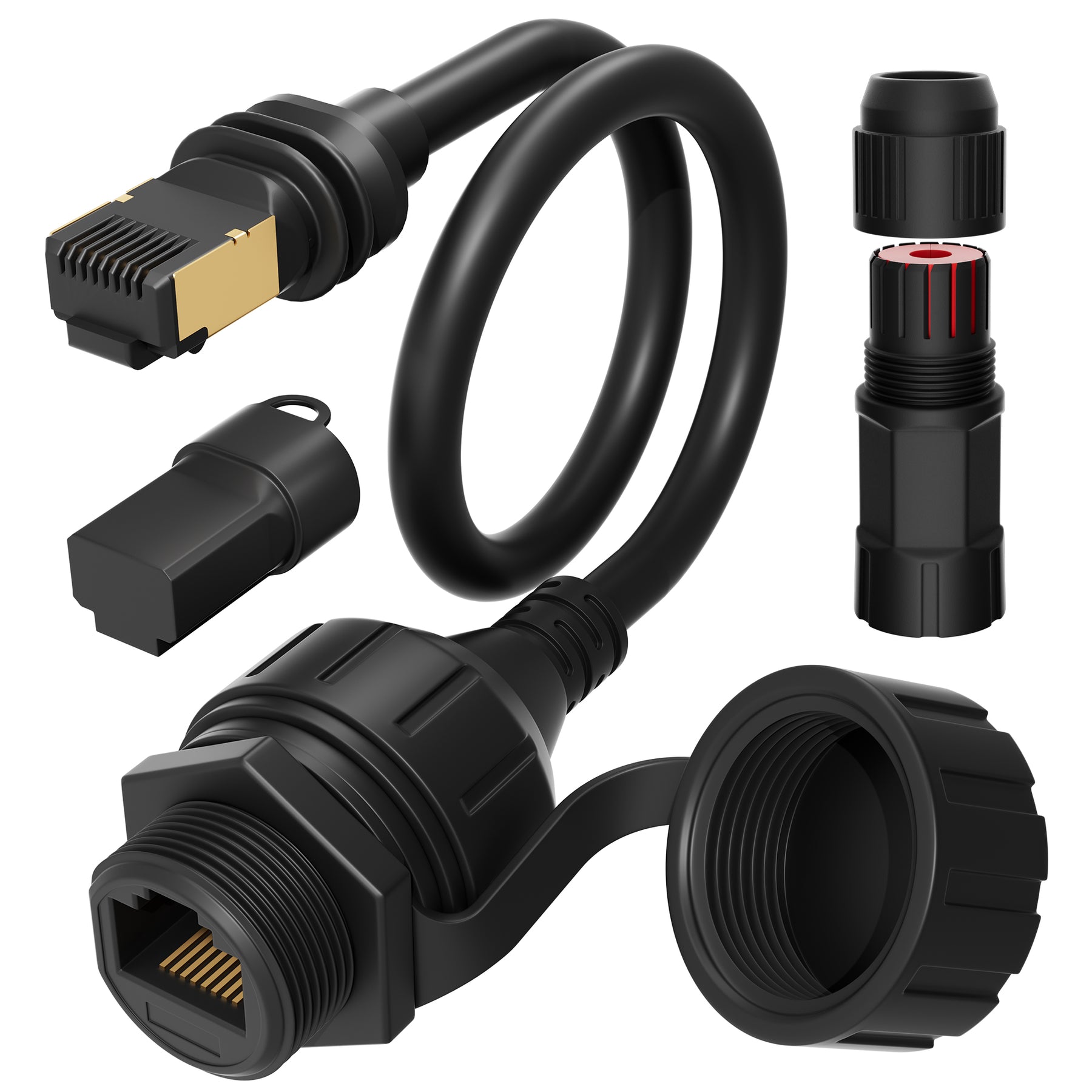 Starlink Gen 3/Mini SPX Plug to RJ45
  Coupler Ethernet Adapter Kit - Kenya