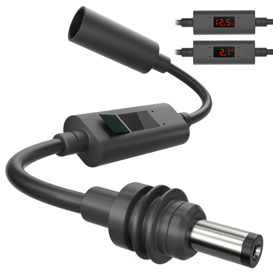 Starlink Mini DC to DC Female Adapter
  with Digital Volt/Amp Display | Power Cable with Over-Voltage Protection - Kenya - Image 12