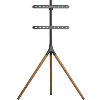 Interior TV Stand for 32"-65",
  max 77 lbs, Swivel, Black TS1220 - Kenya