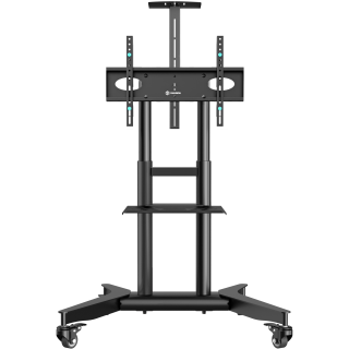 Mobile TV stand for TVs
  32"-75", max 132 lbs, black TS1571 - Kenya
