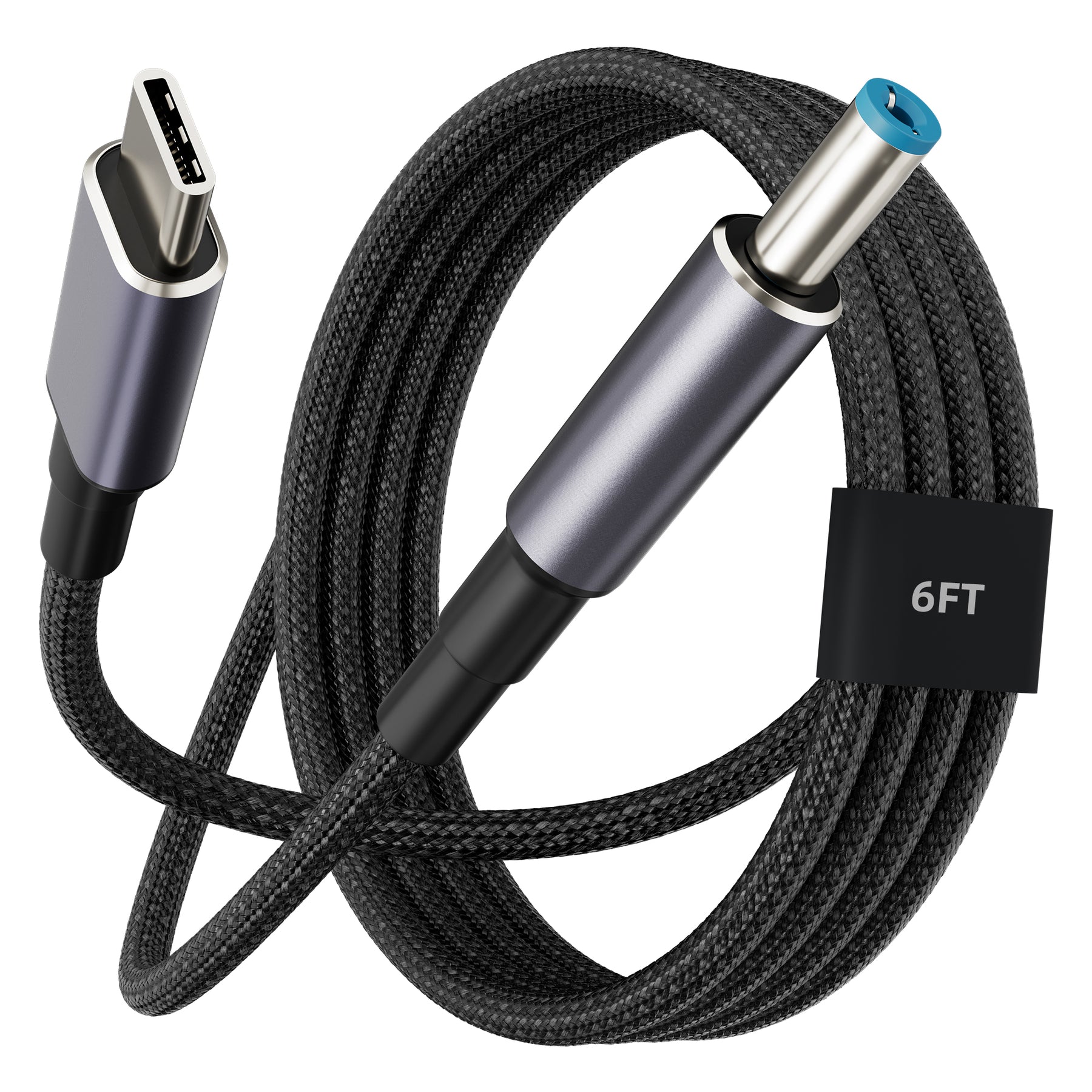 Starlink Mini USB C to DC Woven Charge
  Cable for 140W Power Supply - 5.9FT/1.8M - Kenya - Image 2