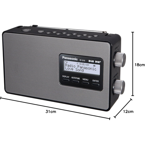 Panasonic DAB+ FM Portable Radio - Image 2