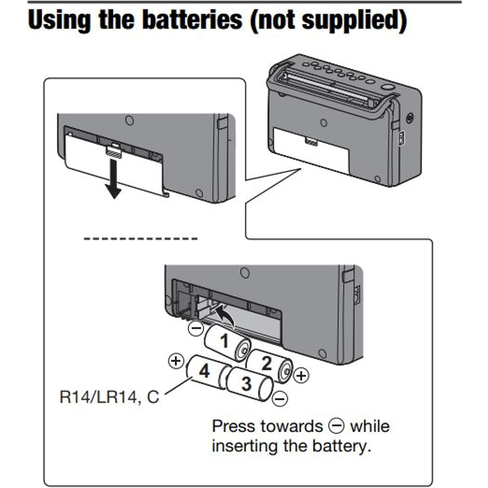 Panasonic DAB+ FM Portable Radio - Image 4
