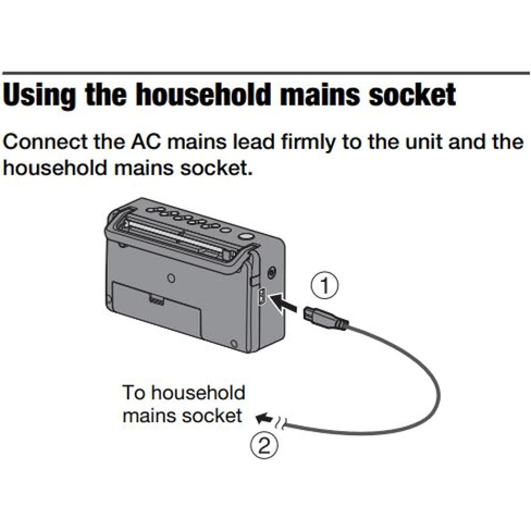 Panasonic DAB+ FM Portable Radio - Image 3